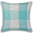 thumbnail image 4 of Herringbone Check Cotton Cushions Set of 2 Poly Filled With Zipper Machine Washable, 4 of 5
