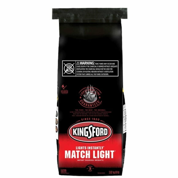 Kingsford® Match Light® Instant Charcoal Briquettes, BBQ Charcoal for Grilling – 3.62 Kg