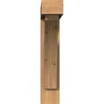 thumbnail image 2 of Ekena Millwork 5 1/2"W x 28"D x 28"H Thorton Block Smooth Bracket w/ Offset Brace, Western Red Cedar, 2 of 25