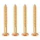 thumbnail image 1 of Tornillos de montaje de placa de mástil dorados Strade Fareast Limited 3 piezas, 1 of 7