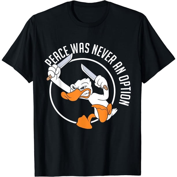 Peace was Never an Option Duck Goose Meme playera