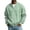 Mint Green, variant on Men's Lightweight Jackets Casual Light Jackets for Men Waffle Bomber Jacket Varsity Coat with Zipper