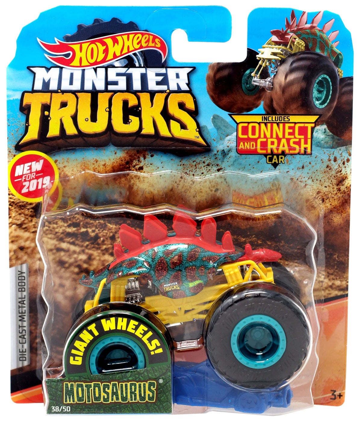 Hot Wheels Monster Trucks Motosaurus Die-Cast Car - Walmart.com