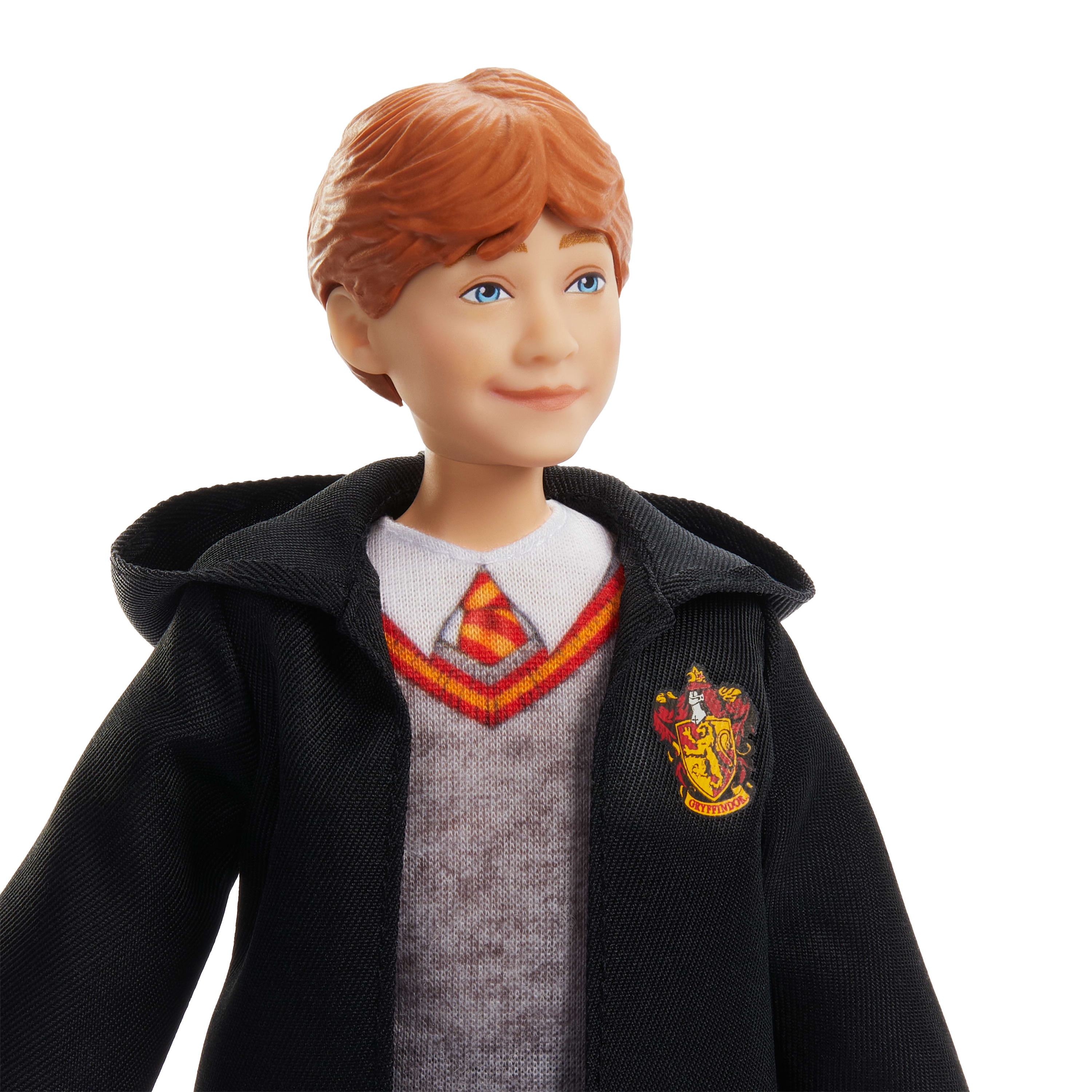 Ron Weasley Fashion Doll in Signature Hogwarts Uniform With Wand Accessory, Inspired By The Movie