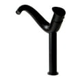 thumbnail image 3 of Black Matte Tall Wave Single Lever Bathroom Faucet, 3 of 11