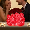 thumbnail image 4 of Eespoir LED Rose Flower String Lights, Battery Operated Rose Lights, Fairy String Lights for Decoration, For Bedroom Canopy, Wedding Backdrop, Party Decor, Garden Patio(Red), 4 of 5