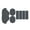 Dark Gray, variant on Hyasfey Shoes Repair Patch Shock Absorption Wear-Resistant Easy to Apply Self-adhesive Shoes Heel Patches Insoles Pads