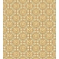 thumbnail image 3 of Beige Duvet Cover Set, Mosaic Linked Big Macro Floral Damask Patterns Vintage Style Bohemian Art Print, Decorative 3 Piece Bedding Set with 2 Pillow Shams, Calking Size, Cream Beige, by Ambesonne, 3 of 3