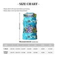 thumbnail image 4 of Honeii Corals and Tropical Fish print basktball shirt for men and women, Unisex basketball jersey for Theme party-Large, 4 of 6