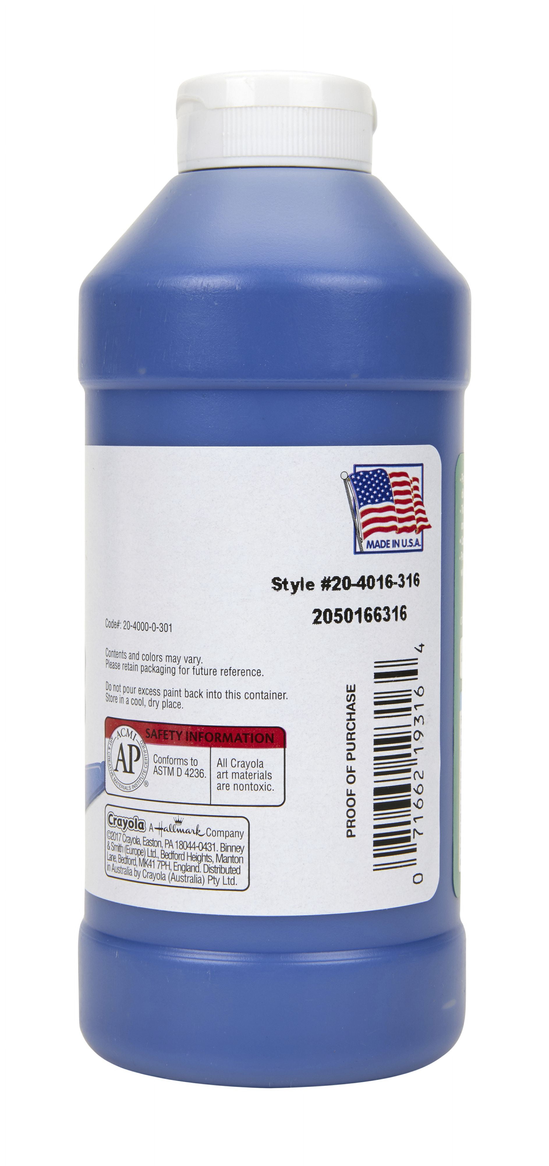 Crayola Portfolio Acrylic Paint, Phthalo Blue, Pint