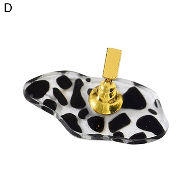 1 Set Nail Display Holder Stable Magnetic Artwork Practice Polish Holder Stand False Nail Practice Tool for Manicure
