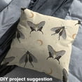 thumbnail image 2 of Feelyou Moth Animal Fabric by the Yard 3 Yards for Kids, Cartoon Butterfly Room Decor Fabric by the Yard, Stars Moon Fabric for Sewing, Breathable Home Decor, 2 of 6