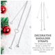 thumbnail image 3 of FESTFENDS 1Par Decorativas Para Con De Metal Y Color Elegantes, 3 of 7