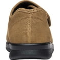 thumbnail image 3 of Propet Men's Cush'N Foot Slippers Brown Neoprene Terrycloth Polyurethane 8 M, 3 of 7