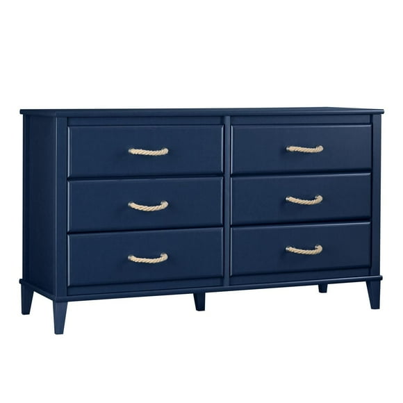 Little Seeds Sierra Ridge Mesa 6 Drawer Dresser, Blue