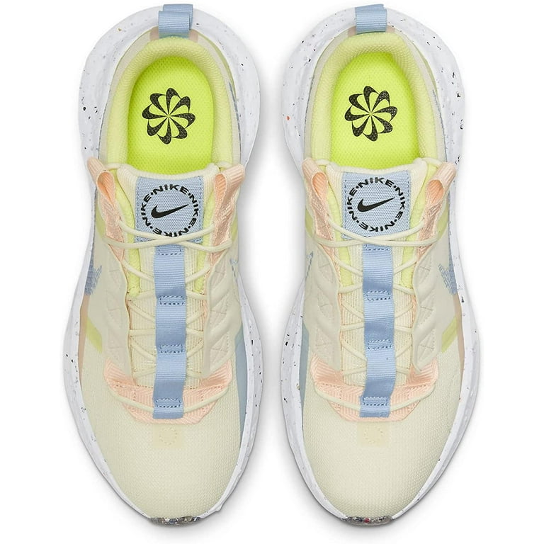 Nike Womens Crater Impact Running Shoe 6.5 Cashmere/Aluminum 