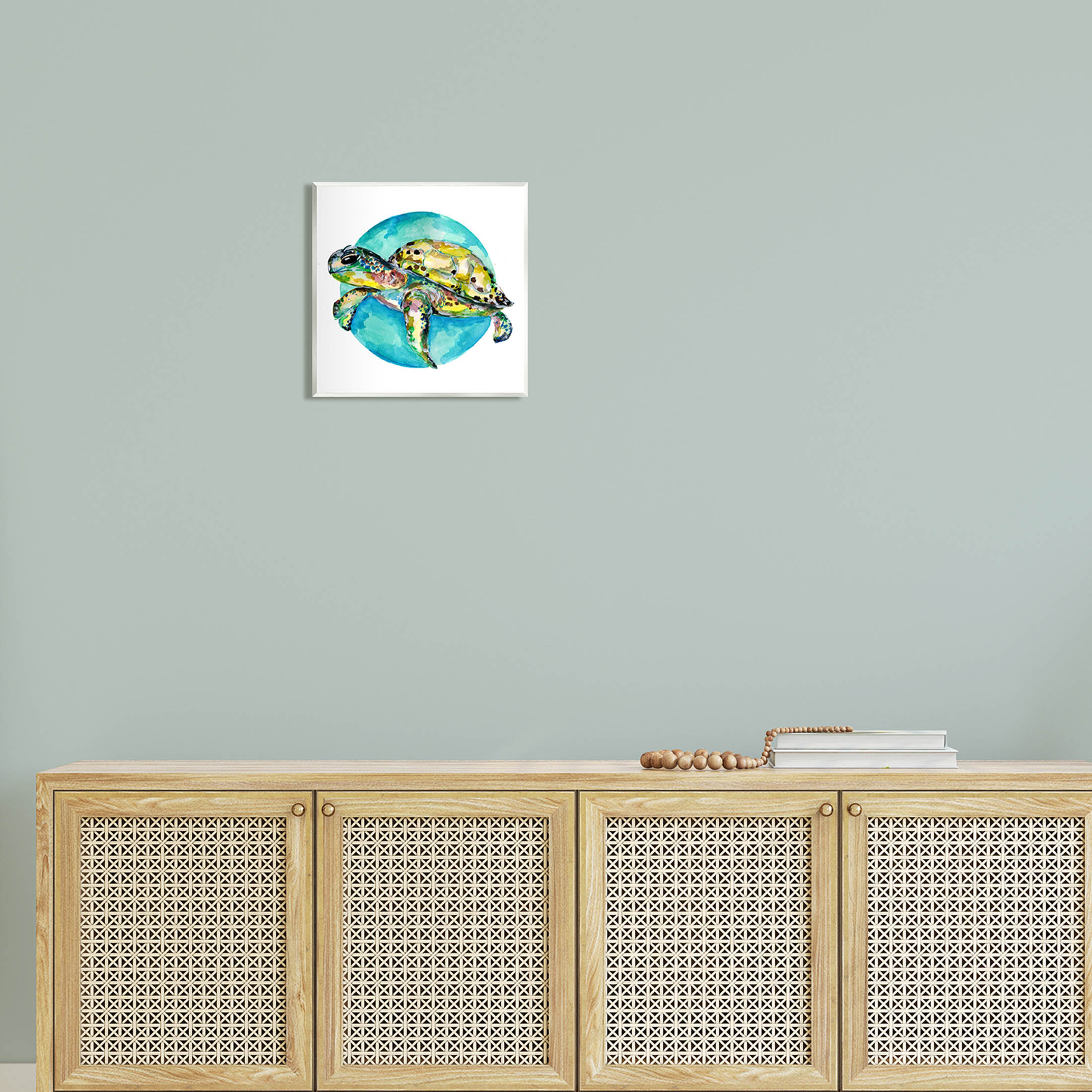 Marine Wildlife Sea Turtle Animals & Insects Graphic Art Unframed Art Print Wall Art