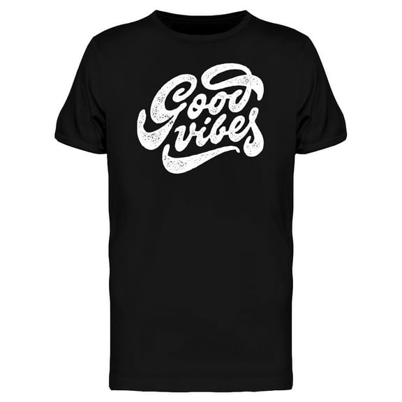 Urban Street Graphic Good Vibes Tee Men's -Image by Shutterstock