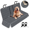 thumbnail image 1 of Yuntec Funda para asiento de coche para perros, funda para asiento trasero para perros, protector de asiento de coche para mascotas, funda impermeable para asiento de coche, funda antideslizante para, 1 of 5