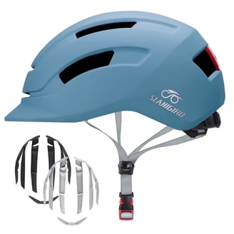 bike helmet 54-58 FUNWICT Adult with Visor and Goggles for Men Women Mountain Road Bicycle Helmet Rechargeable Rear Light Cycling Helmet (M: 54- 58 cm (21.3-22.8 inches), Black Pink) : Sports & Outdoors Durable and lightweight Raleigh HELMET QUEST MAT BLK