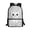 Cat and Flowers Pattern, variant on Uourmeti Rich Texture Backpack for Travel Outdoor, 17 Inch Smooth Zippers Polyester Travel Backpack, Cartoon Dinosaur and Butterfly Patterns