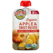 Earth's Best Organic Stage 2 Baby Food, Apple Sweet Potato Puree, 3.5 oz Pouch