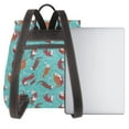 thumbnail image 3 of Fotbe Sea Otters Family In Blue Water Mochila Bolso con Estampado para Mujer, Mochila Antirrobo de Nylon Impermeable, Bolsa Ligera de Hombro, 3 of 4