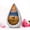 Hen-1, variant on Chicken Urn for Ashes Small Male and Female 3 Inch - Sunrise Keepsake Urns for Ashes Small - Blue Burial Urn for Cremated Remains - Human Remains Urns for Mom & Dad