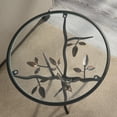 thumbnail image 6 of FirsTime & Co. Bronze Bird and Branches Tripod End Table, Modern, Antiqued, Round, Metal, 14 x 14 x 24 in, 6 of 9