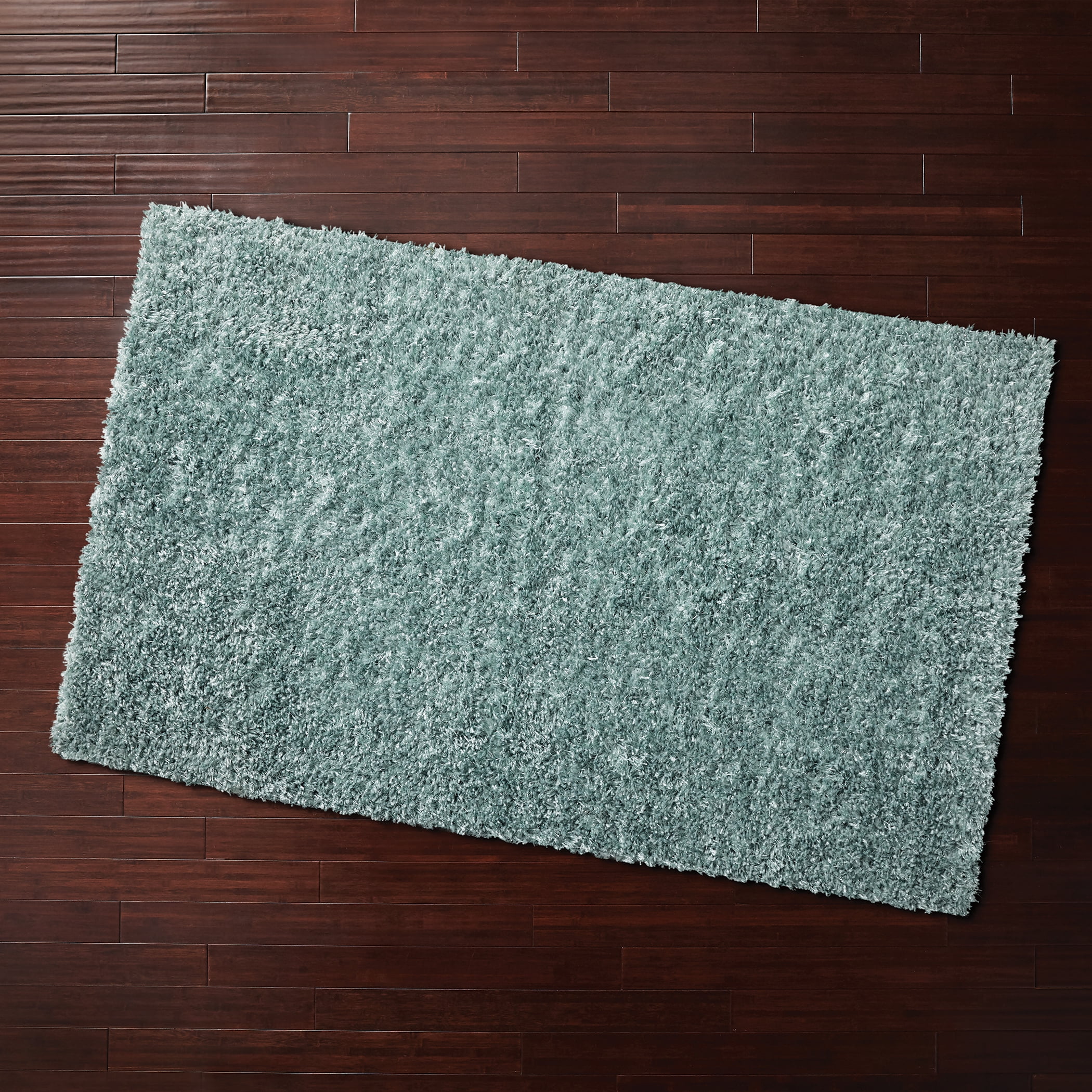 Mainstays 36"x56" Belissimo Sparkle Teal Shag Indoor Area Rug