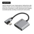 thumbnail image 4 of Adaptador 2 en 1 USB C a 3,5mm Unique Bargains, 4 of 4