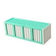 thumbnail image 3 of Caja de almacenamiento para tarjetas coleccionables con 4 ventanas de exhibición, organizador multifuncional, estuche para encimera, cumpleaños y día Verde, 3 of 8