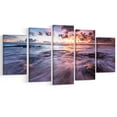 thumbnail image 2 of Waves Hitting Rocky Beach - Beach Photo Canvas Print, 2 of 3