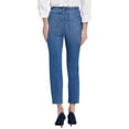 thumbnail image 2 of NYDJ womens  Marilyn Azure Wave Ankle Crop Jean, 10P, 2 of 3