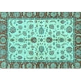 thumbnail image 1 of Ahgly Company Indoor Rectangle Oriental Light Blue Traditional Area Rugs, 7' x 10', 1 of 4
