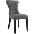 thumbnail image 2 of Modway Silhouette Fabric Upholstered Dining Side Chair, Set of 2, Multiple Colors, 2 of 5