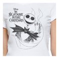 thumbnail image 3 of Playera Disney para Mujer, Manga Corta con Estampado de Jack Blanco Talla CH, 3 of 3