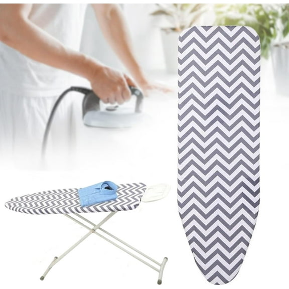 Silicone Ironing Board Cover Pad, Thick Padding, Large and Standard Boards Pad with Elastic Edge ,15x54 (only covers)