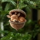 thumbnail image 5 of Lekihaqq Forest Animal Christmas Ornaments, Acrylic Tree Decorations, Holiday Decor, Festive Animal Print Ornaments, Woodland Theme Christmas Decor, Wildlife Holiday Tree Hanging Decorations, 5 of 6