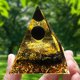 thumbnail image 1 of Pirámide de orgón piedras naturales amatista peridoto cristal generador de energía curativa Hugtrwg Para estrenar, 1 of 8