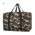 thumbnail image 3 of Advancent Bolsa grande de viaje, organizador impermeable y de varios tamaños, bolsa de almacenamiento de viaje apilable, fácil Almacenamiento y organización del hogar Camuflaje marrón Tamaño grande, 3 of 6