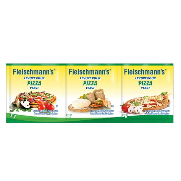 Fleischmann's Sachets de Levure pour Pizza 3x8g