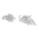 thumbnail image 1 of Resorte de Soporte de Plataforma Z-Axis ANGGREK 100 Piezas Hierro Blanco Plateado GE1011, 1 of 8