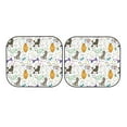 thumbnail image 7 of Haiem Colorful Poodle Dog Car Windshield Sun Shade (2 Pieces) Foldable Windshield Sun Shade Car Accessories for Truck SUV Pickup-Small, 7 of 7