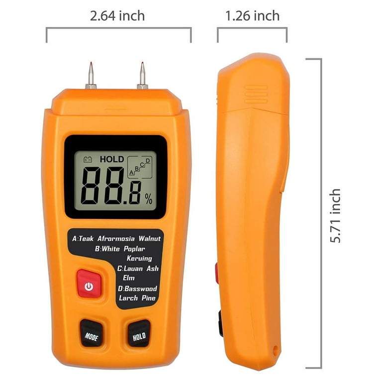Quick Measuring Sensor Wood Moisture Analyser Environment Temperature Humidity  Tester Digital Moisture Meter - China Wood Moisture Tester, Wood Moisture  Meter