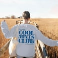 thumbnail image 3 of XIAONU Cool Aunts Club Sweatshirts For Women Double Sided Graphic Crewneck Sweatshirt Casual Daily Top, 3 of 6