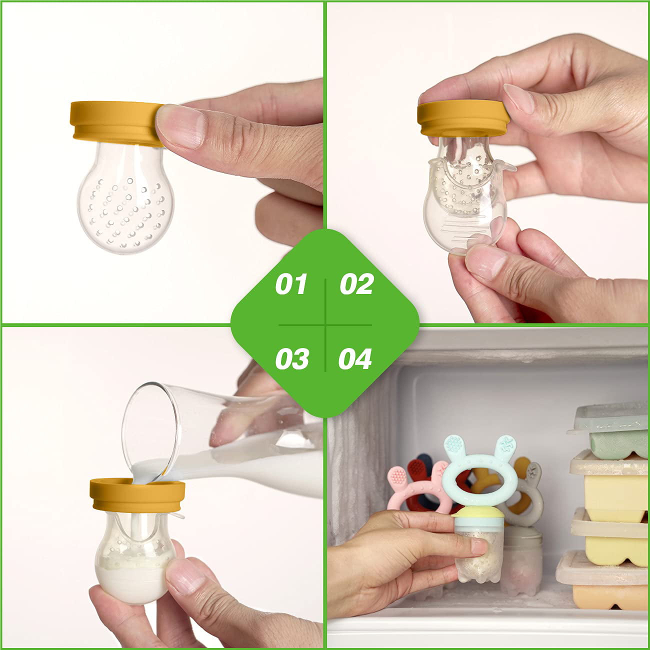 Silicone Baby Food Feeder/Fruit Feeder Pacifier