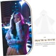 thumbnail image 4 of HUGFEGWE 2 Pcs Imperméable à Capuche pour Adulte Poncho de Pluie Extérieur avec Capuches pour Adulte Poncho de Pluie Réutilisable CJB91-73159, 4 of 9