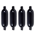 thumbnail image 5 of Costway 4 Ribbed Marine 6.5" x 23"Boat Fender Vinyl Bumper Dock Shield Protection, 5 of 5