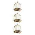 thumbnail image 1 of Bearachild Iron Bird Cage Cosmetic Organizer Bathroom Holder  Rack Dresser Storage Stand Type1, 1 of 6